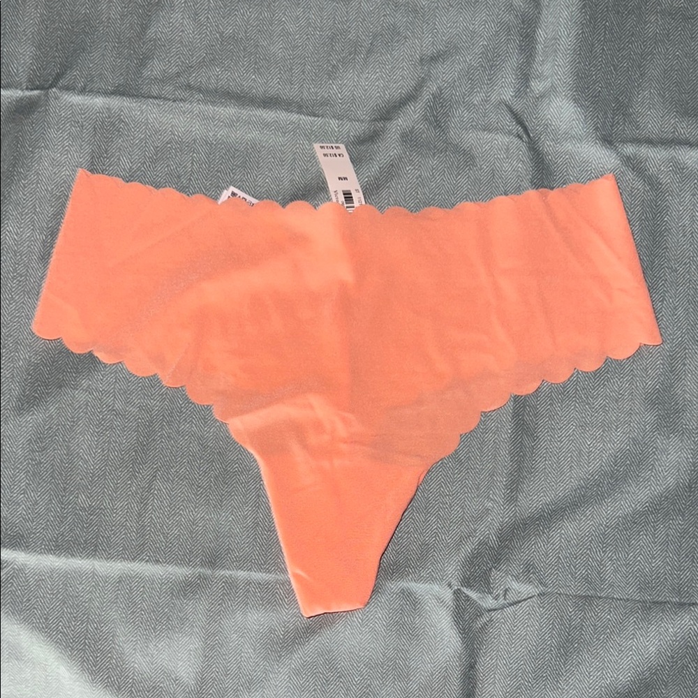 Victoria's Secret Peach Scalloped Panties